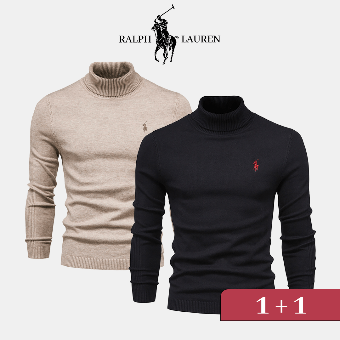 Pull Col Roulé R. Lauren 1+1 (DÉSTOCKAGE)
