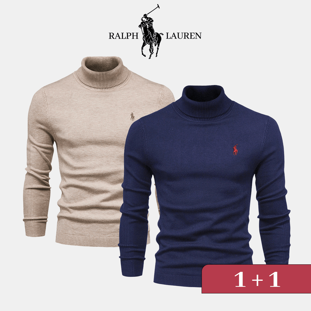 Pull Col Roulé R. Lauren 1+1 (DÉSTOCKAGE)