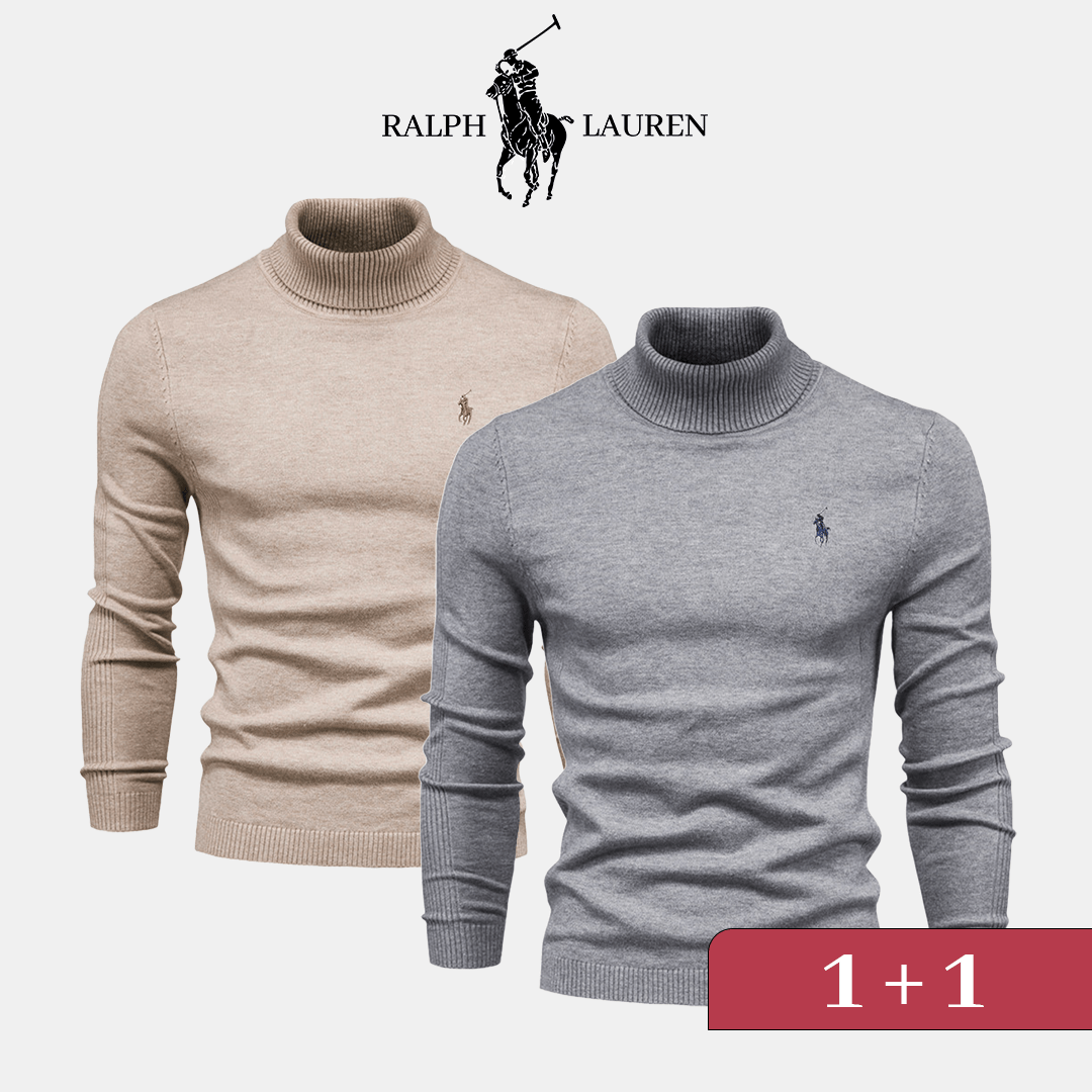 Pull Col Roulé R. Lauren 1+1 (DÉSTOCKAGE)