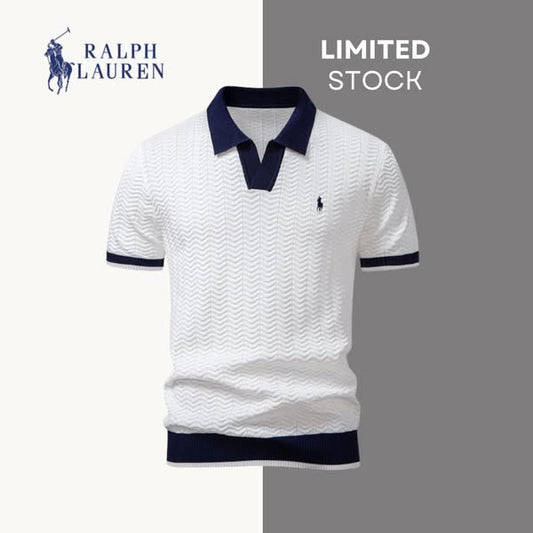 50% DE RÉDUCTION | Polo R. Lauren contrasté Prestige – Édition allemande
