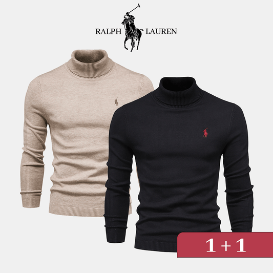 Pull Col Roulé R. Lauren 1+1 (DÉSTOCKAGE)